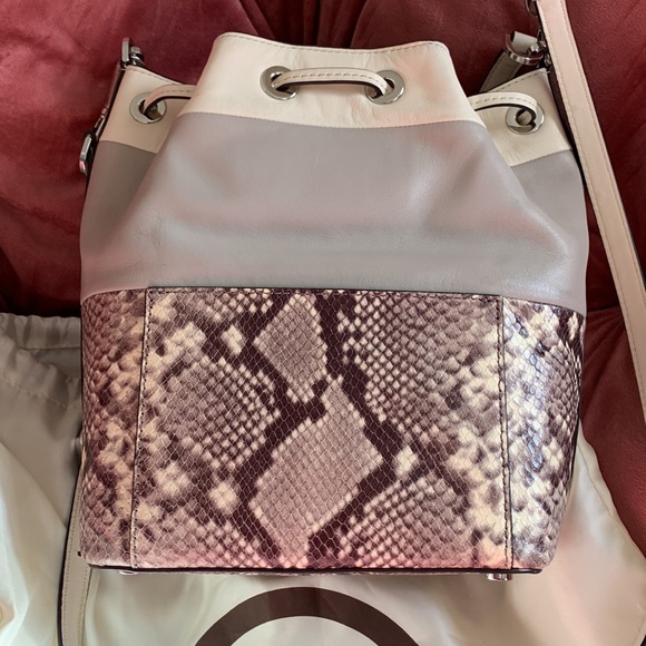 Michael Kors Dottie Large Python Purse - Picture 3 of 10